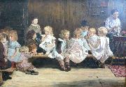Max Liebermann Infants School in Amsterdam Sweden oil painting artist